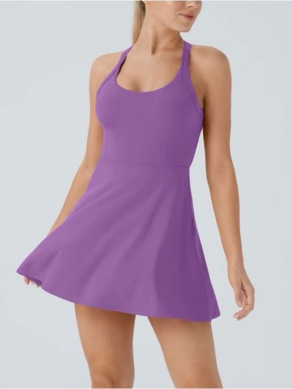 Halara Backless Twisted Active Dress